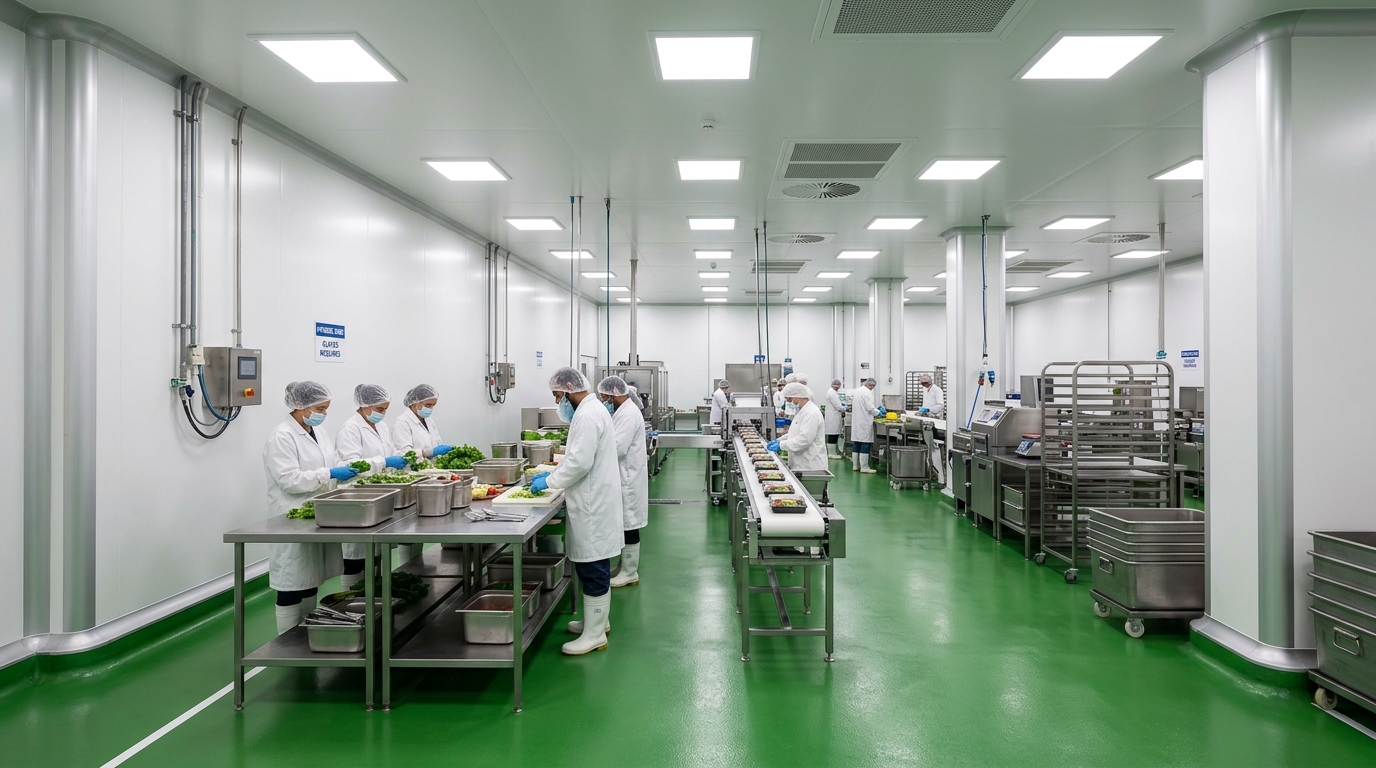 Tấm vách panel EPS lắp ghép kho mát