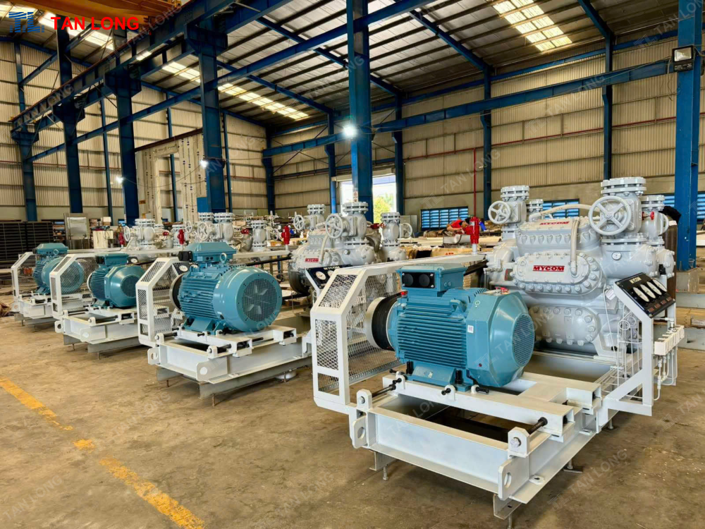 Cụm máy nén lạnh công nghiệp Tan Long cung ứng chính hãng