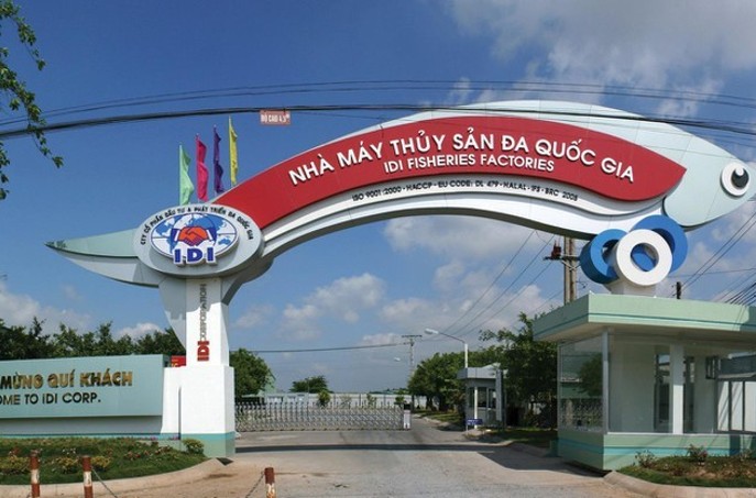 Nhà máy chế biến cá tra Đa Quốc Gia IDI Đồng Tháp